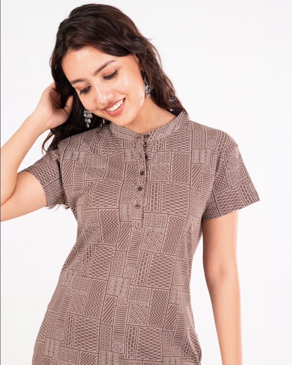 Cotton kurti for women printed